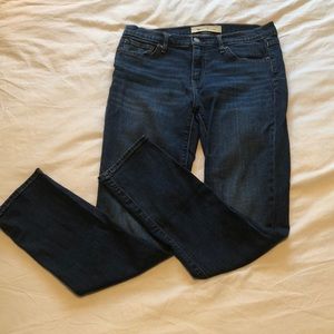 Gap 1969 Real Straight 29R dark-medium wash JEANS